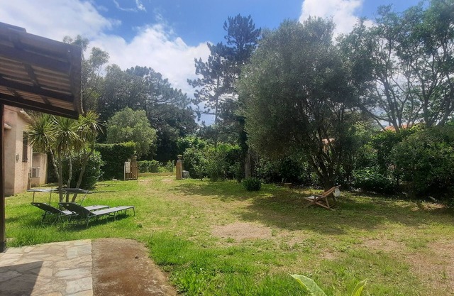 Country property on the sea