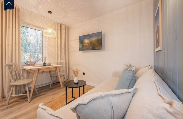 Cozy apartment with terrace - close to nature & the beach