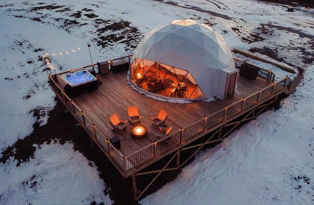 Cozy Geodome in Hocking Hills