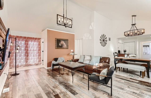 Cozy homebase in a GREAT LOCATION! Close to Amenities! Awesome deck with games.