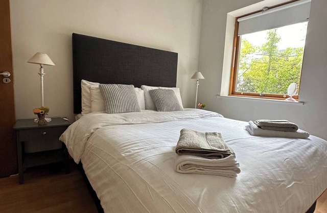 Cozy Modern Flat w Garden View in Dublin Central