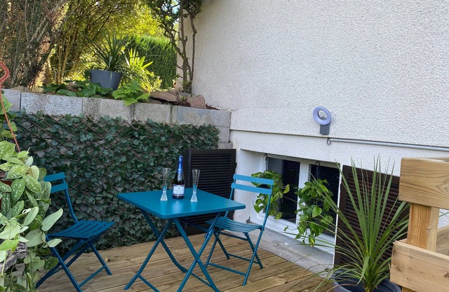 Cozy studio with terrace near Epinal, parking included