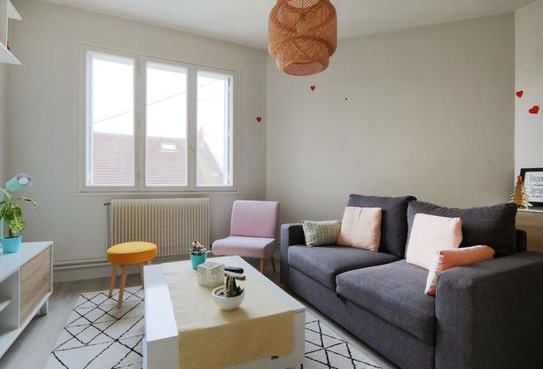 Cozy T3 near Tours # St Pierre des Corps station