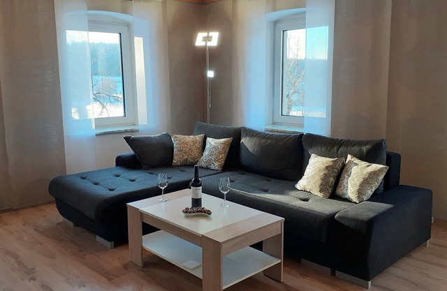 Cozy vacation apartment 125sqm with barbecue facilities in the garden