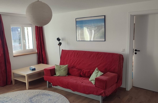 Cozy vacation apartment with carport and wallbox for you and your pet.