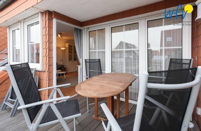 Cozy vacation apartment with a wonderful south-facing balcony on Juist!