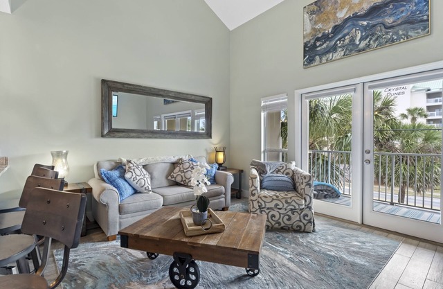 Crystal Beach, Beach View, Luxury Condo @ Caribbean Dunes #205