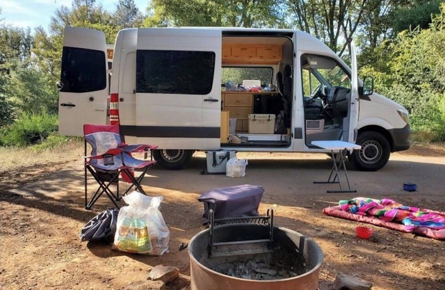 Custom Build ECO Friendly High-top Sprinter Camper Van (Drivable)