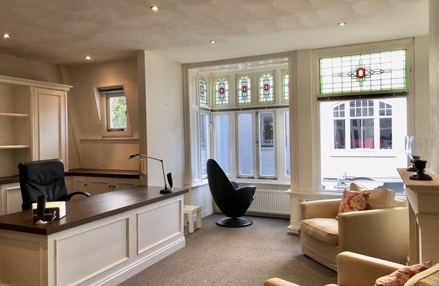 Cute apartment with office space nearby Amsterdam. Long term rental on request.