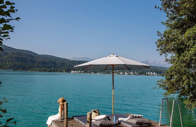 Dachgeschoss Apartment am Wörthersee mit Terrasse & Seezugang