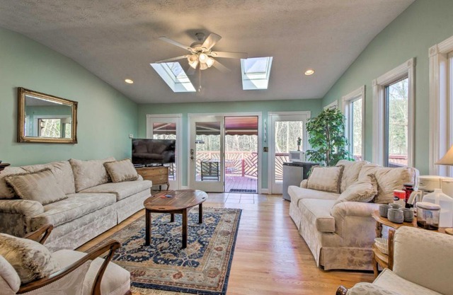 Damascus Home with Fire Pit and Views, Walk to Shops!