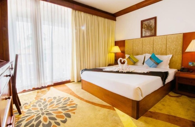 Deluxe King Pool View at Angkor Year Theme Hotel