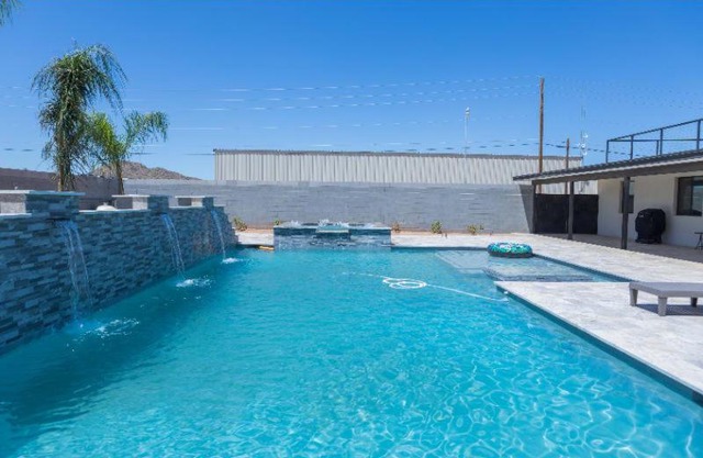 Desert getaway retreat pool spa billiards bbq