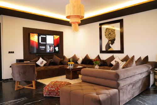 Design Art Gallery Apartment Marrakech swimming pool on the Roof