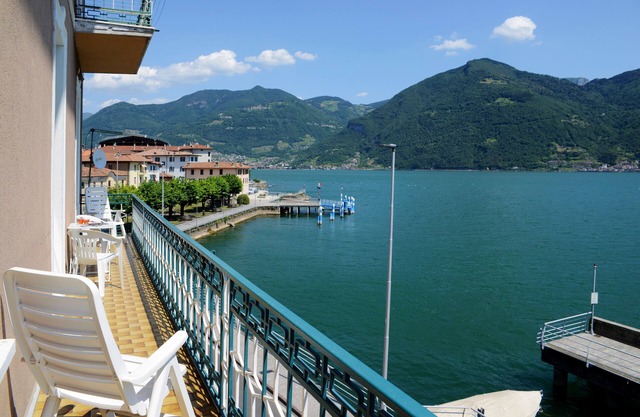 Directly on lake iseo with breathtaking views