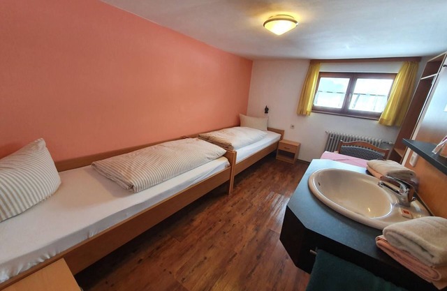 Double room with shower on the floor - Pension Forelle