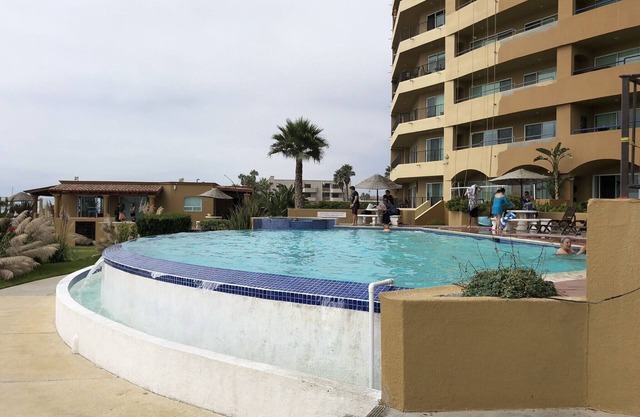 Downtown Rosarito Beach n Sand, 2 bedroom Condo, Directly on Beach Front