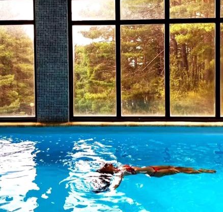 "Ecológico con Piscina y solarium al aire libre" en LA PINILLA
