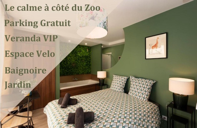 ECRIN romantique,7studios,3km du zoo!