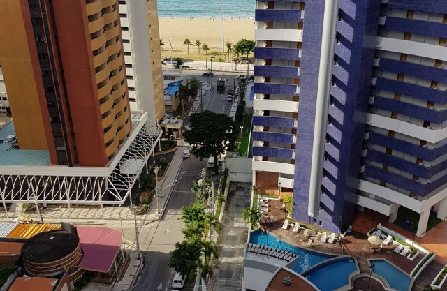 Ed Beachclass, 18 andar Apto two bedrooms suite, Praia de Iracema.