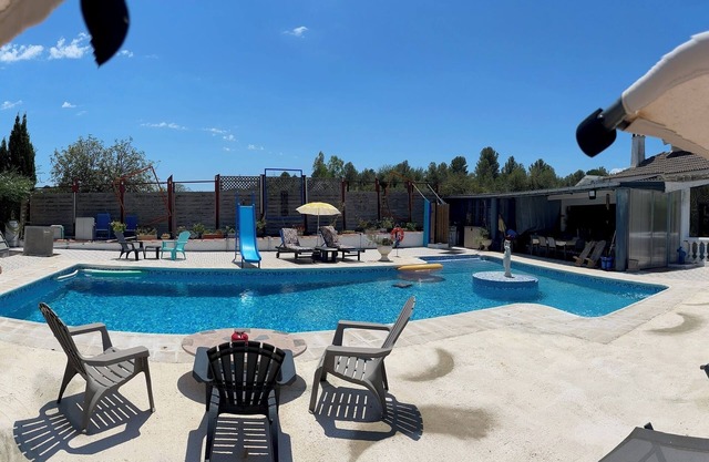 El Refujio , Chalet Independant Avec Vraie Piscine