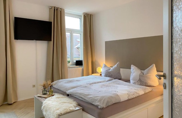 Elbnahe Ferienwohnung mit 2 Schlafzimmern