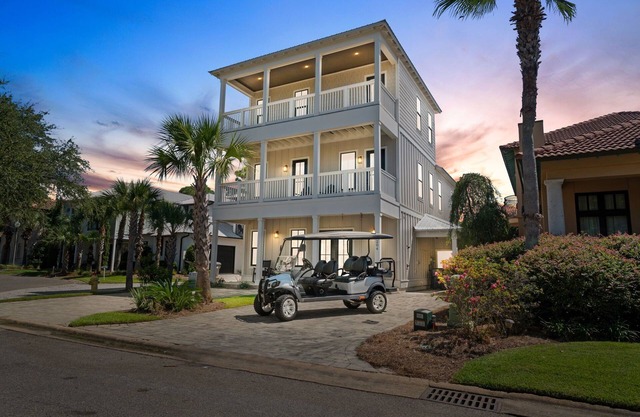 Elegant 6BR Beach Home | Heated Pool, Game Room & Steps to Emerald Coast