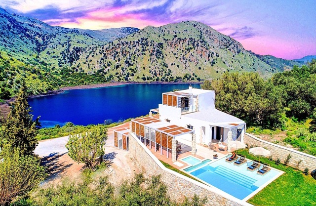 Elegant Crete Villa | Blue Lake Villa | 3 bedrooms | Kavallos Village