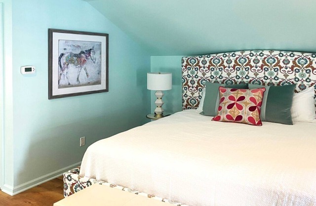 "Elegant Emily Dickinson Junior Suite with King Bed & Fireplace