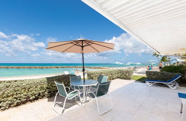 Enjoy terrific sunsets from this oceanfront 1st floor, corner unit!