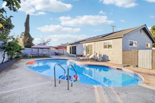 Entire Private 3-Bedroom House with Pool, Garage, Gated Yard, Available Now
