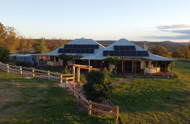 Escape to the country in a strawbale home