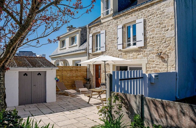 Étel - Renovated house for 4 with garden, terrace and parking