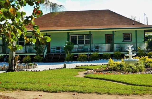 Eva's BoneFishLodge Is located on the beautiful Staniard Creek Andros Island
