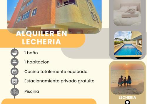Exclusivo Apartamento en Lecherías 1 min caminando hasta la playa