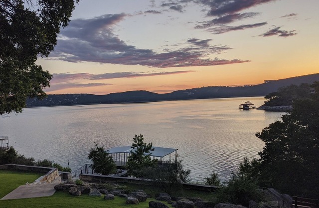 Executive Lake Travis Waterfront Home with Spectacular Views and Boat Dock