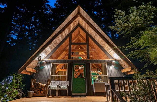 Fabulous 2 Bedroom/2 Bath A-frame Retreat - The Coolest Place On Whidbey Island!