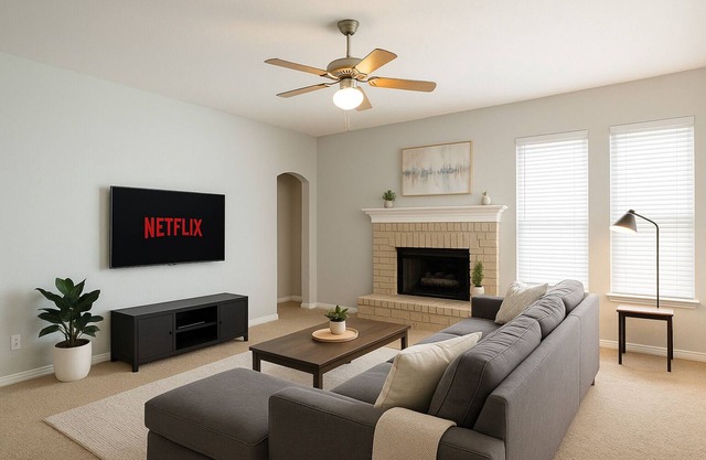 Family-Friendly 4BR Home in Keller 9 Beds 2-Car Garage & Fenced Yard