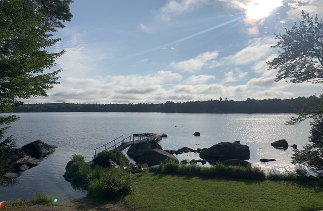 Family friendly, pet friendly lakeside retreat. Close to Acadia National Park.
