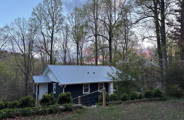 Farmhouse in private setting close to town