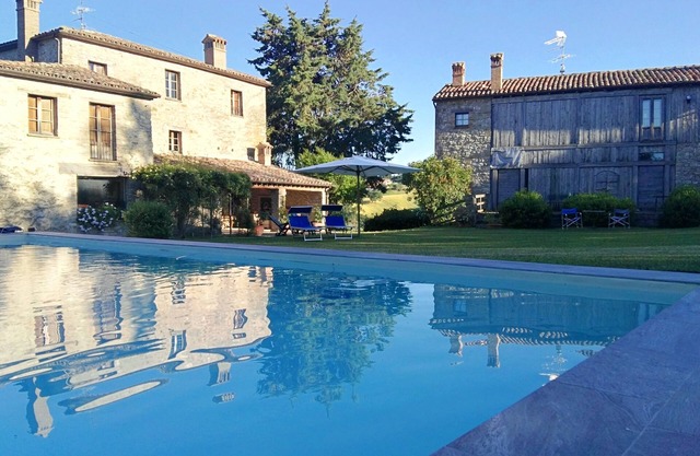 Fate refuge with private swimming pool