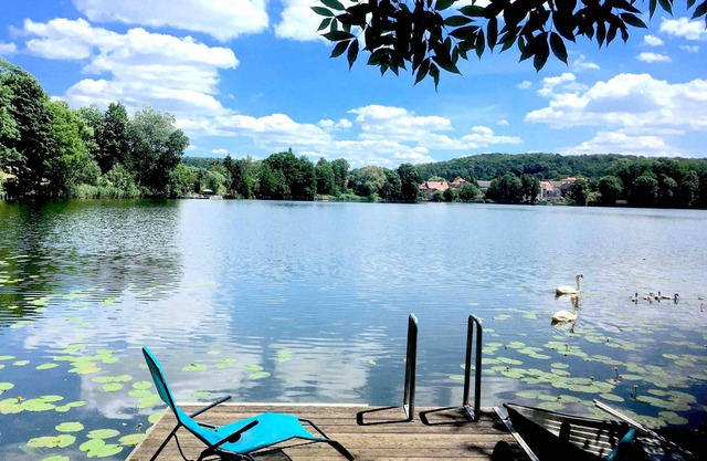 Ferienwohnung am See mit Eigener Sauna