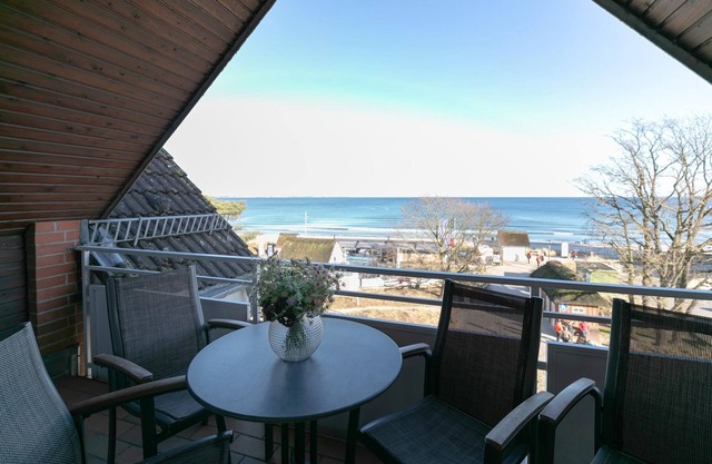 Ferienwohnung 22 mit Balkon in der Strandburg in Scharbeutz