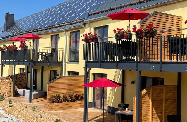 Ferienwohnung im Chaletstil Ährenglück 70 qm Wellness Fitness Sauna Bergrödelhof