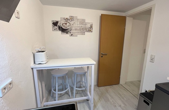 FeWo meisteroffice in Sackgässle, ground floor apartment, terrace, kitchen, near Ulm