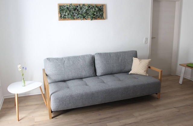 Flat 1, 55 sqm, 1 bedroom with double bed and 1 sofa bed, max. 4 persons
