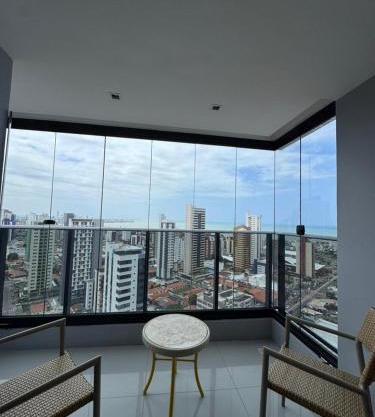 Flat One Way com academia e excelente localização