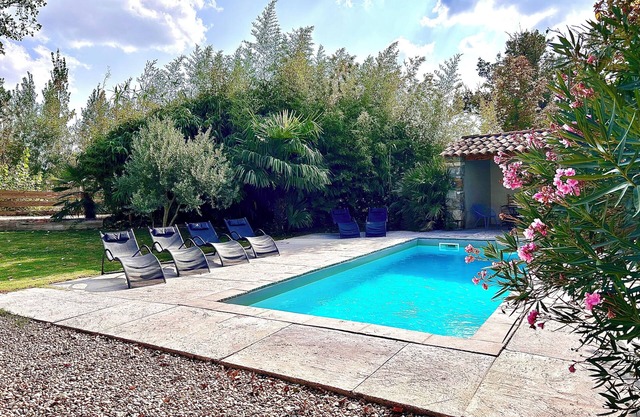 Former barn in typical Ardèche hamlet with private pool!