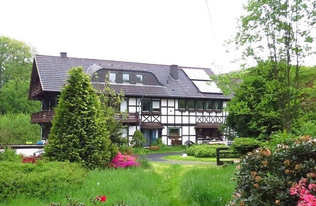 Former. Mill - large vacation home in an idyllic secluded location in the middle of nature.