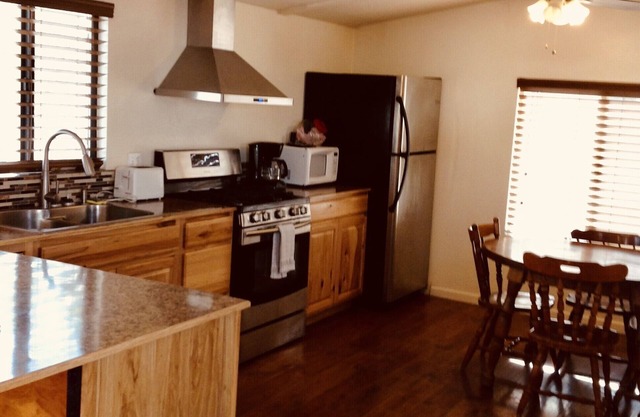 Frisco House 2 - two bedroom suite, Private area outside King bedroom access
